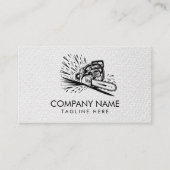 Carte De Visite Services professionnels d'élagage d'arbres et d'ar (Devant)