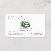 Carte De Visite Services professionnels d'entretien de pelouse (Devant)