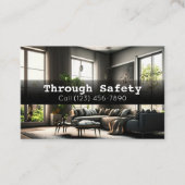 Carte De Visite Services professionnels d'inspection à domicile (Devant)