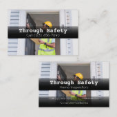 Carte De Visite Services professionnels d'inspection à domicile (Devant / Derrière)