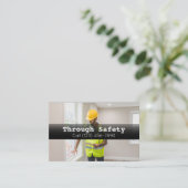 Carte De Visite Services professionnels d'inspection à domicile (Debout devant)