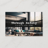 Carte De Visite Services professionnels d'inspection à domicile (Devant)