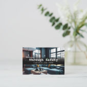 Carte De Visite Services professionnels d'inspection à domicile (Debout devant)