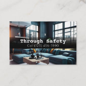 Carte De Visite Services professionnels d'inspection à domicile (Devant)