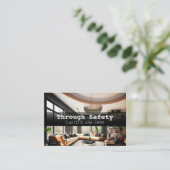 Carte De Visite Services professionnels d'inspection à domicile (Debout devant)