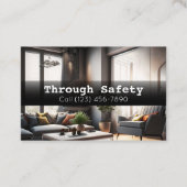 Carte De Visite Services professionnels d'inspection à domicile (Devant)