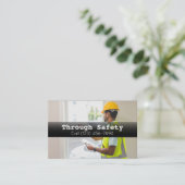 Carte De Visite Services professionnels d'inspection à domicile (Debout devant)