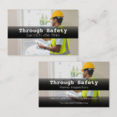 Carte De Visite Services professionnels d'inspection à domicile (Devant / Derrière)