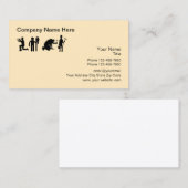 Carte De Visite Services professionnels Handyman (Devant / Derrière)