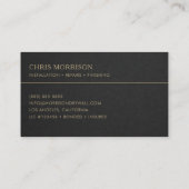 Carte De Visite Services Sheetrock Professionnel (Dos)