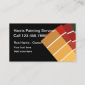 Carte De Visite Services simples de peintre (Devant)