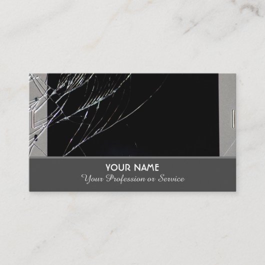 Carte De Visite Services spécialisés de réparation de smartphone (Devant)