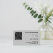 Carte De Visite Services technologiques Moderne (Debout devant)