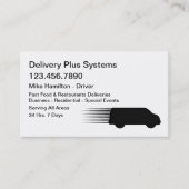 Carte De Visite Services Van (Devant)