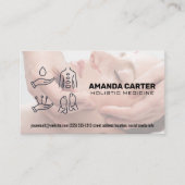 Carte De Visite Session Acupuncture | Guérison holistique (Devant)