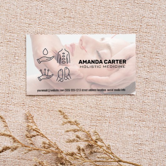 Carte De Visite Session Acupuncture | Guérison holistique