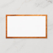 Carte De Visite Session de massage | Découpe en bois (Dos)