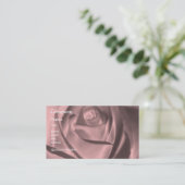 Carte De Visite S'est levé - métallique s'est levé - le modèle de (Debout devant)