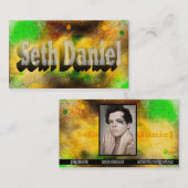 Carte De Visite sethbusinesscard (Devant / Derrière)