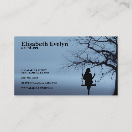 Carte De Visite Seul (Dos)