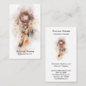 Carte De Visite *~* Shaman de rêve islamique sacré Catcher tribal  (Devant / Derrière)