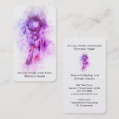 Carte De Visite *~* Shaman, un catcher de drame sacré de Shamanic (Devant / Derrière)