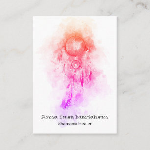 Carte De Visite *~* Shamanic tribal . Shaman sacré Catcher de rê