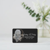 Carte De Visite Shamanic Wolf blanc (Debout devant)