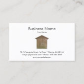 Carte de visite Shed (Devant)