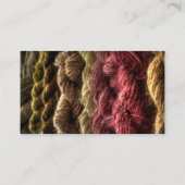 Carte De Visite Sheep Wool Knitting Fiber Company (Dos)