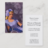 Carte De Visite Sheila - les années 1940 même l'usage dans la (Devant / Derrière)