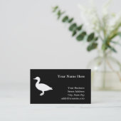 Carte De Visite Sheldrake Duck (Debout devant)