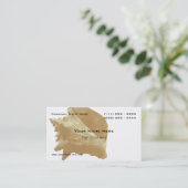 Carte De Visite Shell maritime (Debout devant)