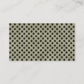 Carte De Visite Shelter Shetland Sheepdog Bust (Dos)