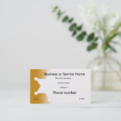 Carte De Visite sherriff badge 2, Nom de l'entreprise ou du servic (Debout devant)