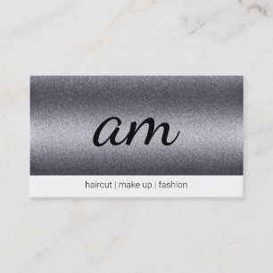 Carte De Visite Shimmer glamour Coiffeuse Photographe