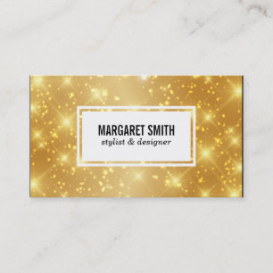 Carte De Visite Shimmer Or