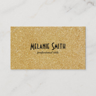 Carte De Visite Shimmer Or