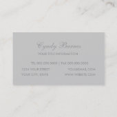 Carte de visite Shimmer Twirl (Dos)