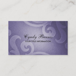 Carte de visite Shimmer violet