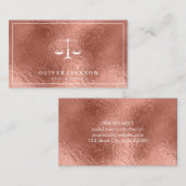 Carte De Visite Shine à huile d'or | Metallique (Devant / Derrière)