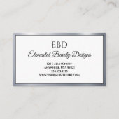 Carte De Visite Shining Star Photo Business Card (Dos)