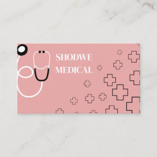 Carte De Visite Shodwe Medical - Conception de Marque de Soins de