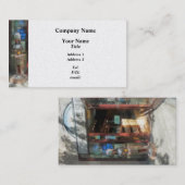Carte De Visite Shopfront - Fumée Shop (Devant / Derrière)