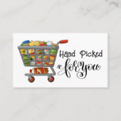 CARTE DE VISITE SHOPPER PERSONNEL (Devant)