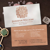 Carte De Visite Shri Yantra - Sri yantra - Shri Chakra - Cuivre