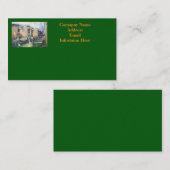 Carte De Visite Si L'Art Nie La Forme, Grace La Fournira (Devant / Derrière)