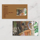 Carte de visite Siamese Cat Animal Photographie #2 (Devant / Derrière)