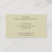 Carte De Visite Siamese Computer Cats mal (Dos)