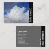 Carte De Visite Side Band - Avril Showers (Devant / Derrière)